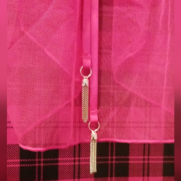 Red Victoria's Secret sheer padded babydoll with accents size 36C - Picture 13 of 13